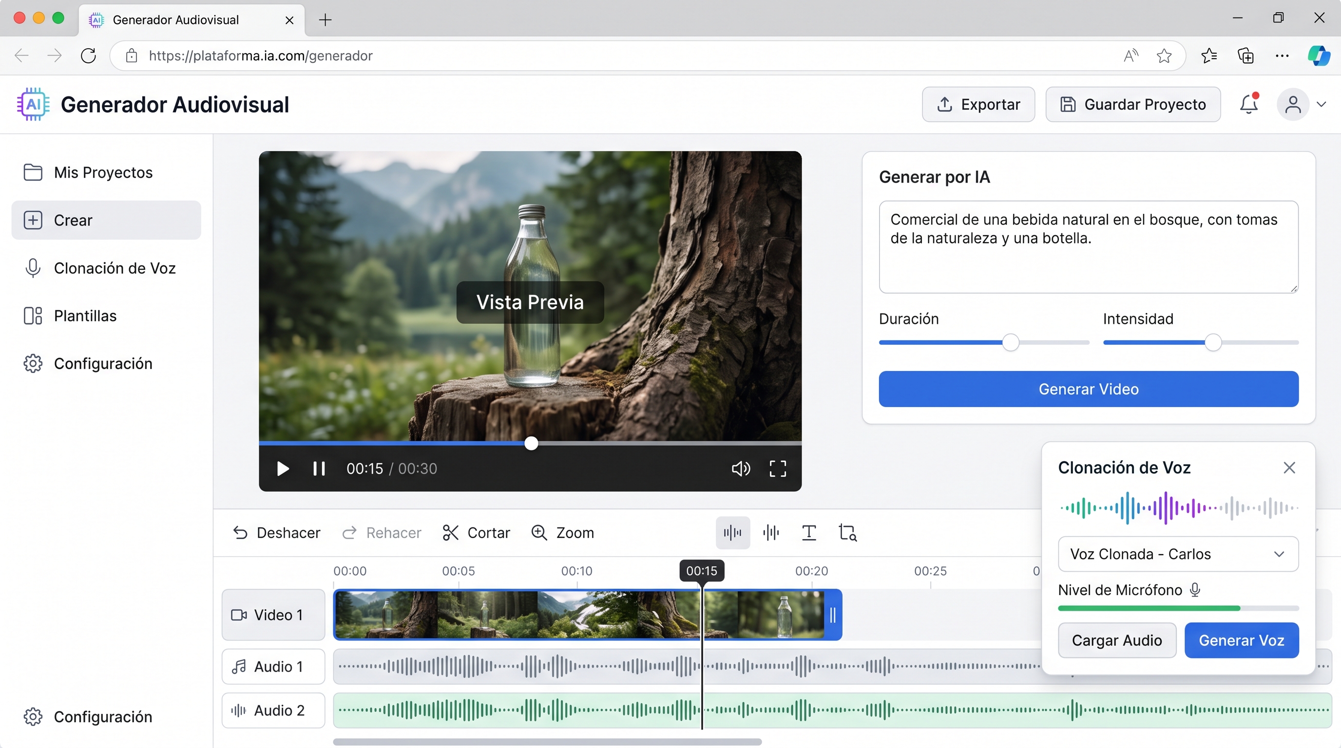 Generación de contenido audiovisual con Inteligencia Artificial